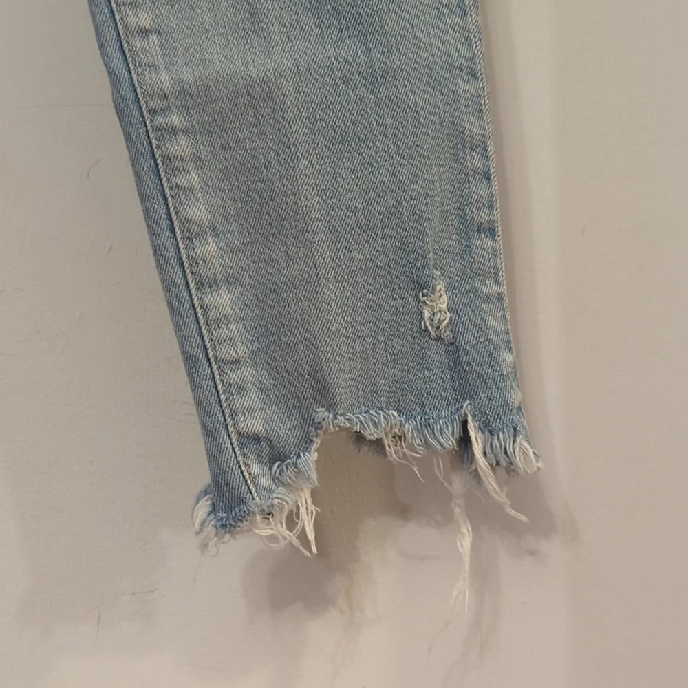 Moussy Vintage Altawoods Skinny Denim Jeans in Light Blue 26
